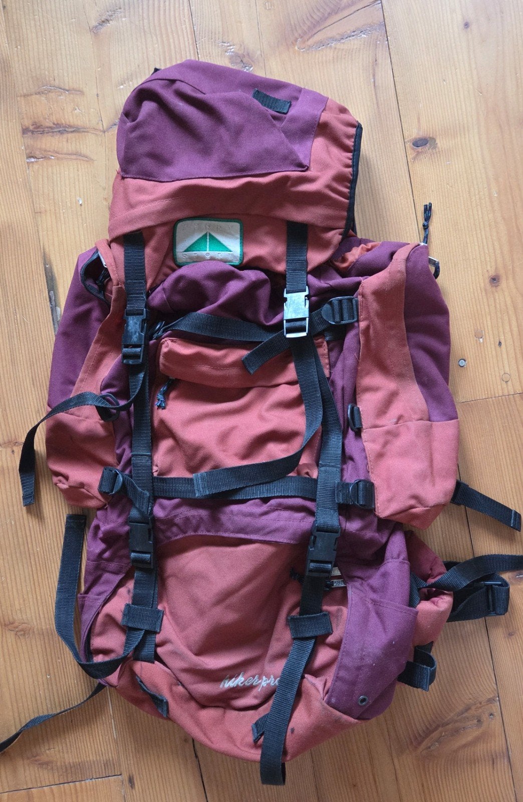 Perry Sport Hiker Pro Vakantie Rugzak 70-80L, Ophalen of Verzenden, Zwart, Shopper
