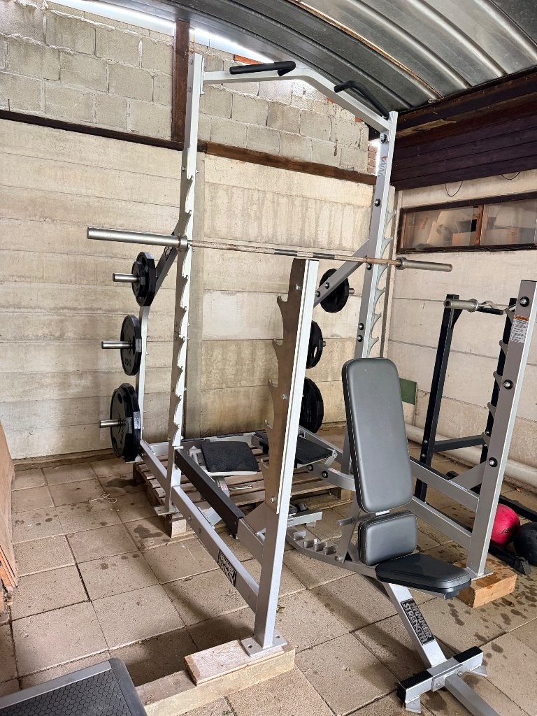 Life Fitness Multi Gym, Sport en Fitness, Ophalen, Benen, Gebruikt, Krachtstation