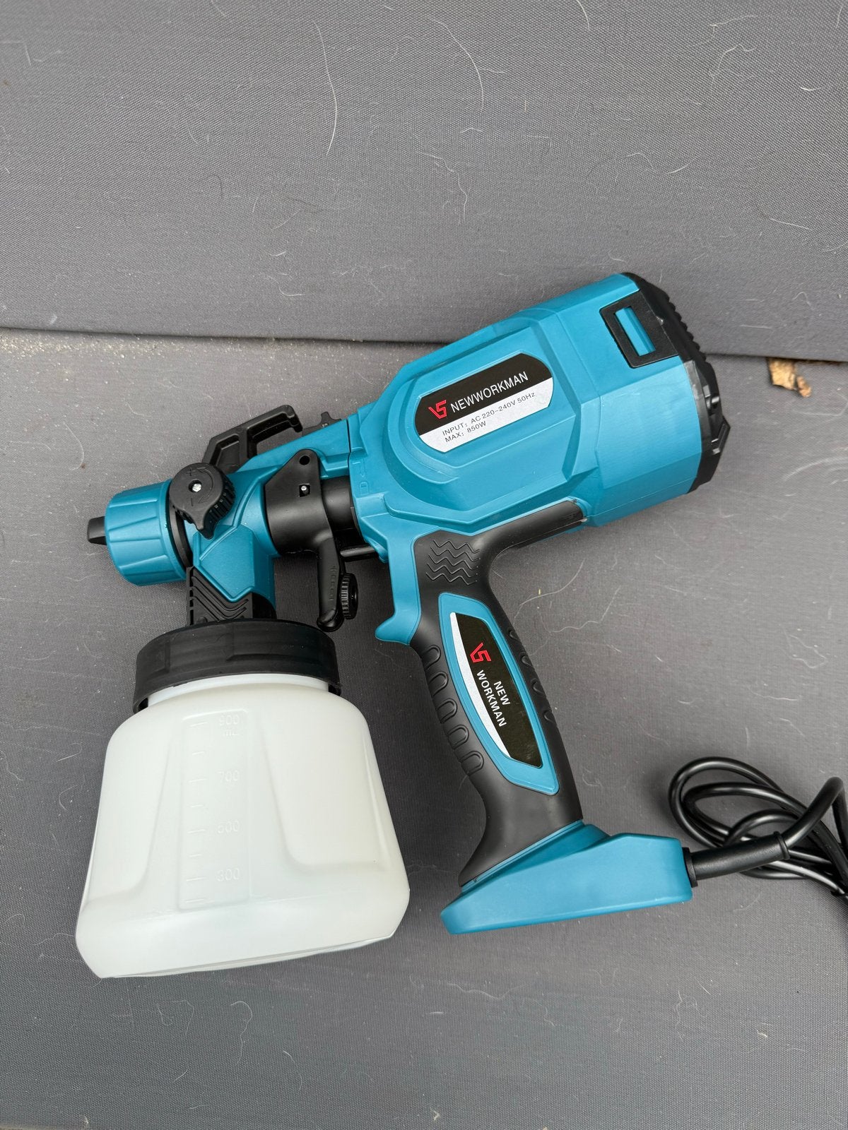 2x Nieuwe NEWWORKMAN Elektrische Verfspuit - Ongebruikt, Ophalen, Nieuw, Verfspuit of Verfpomp