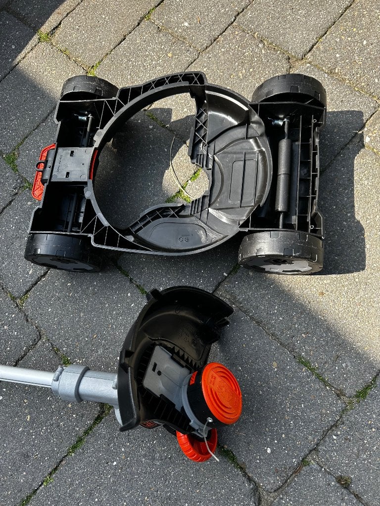 Black & Decker 3 in 1 trimmer grasmaaier kantsnijder nieuw, Tuin en Terras, Grastrimmers, Ophalen, Nieuw, Accu, Black & Decker