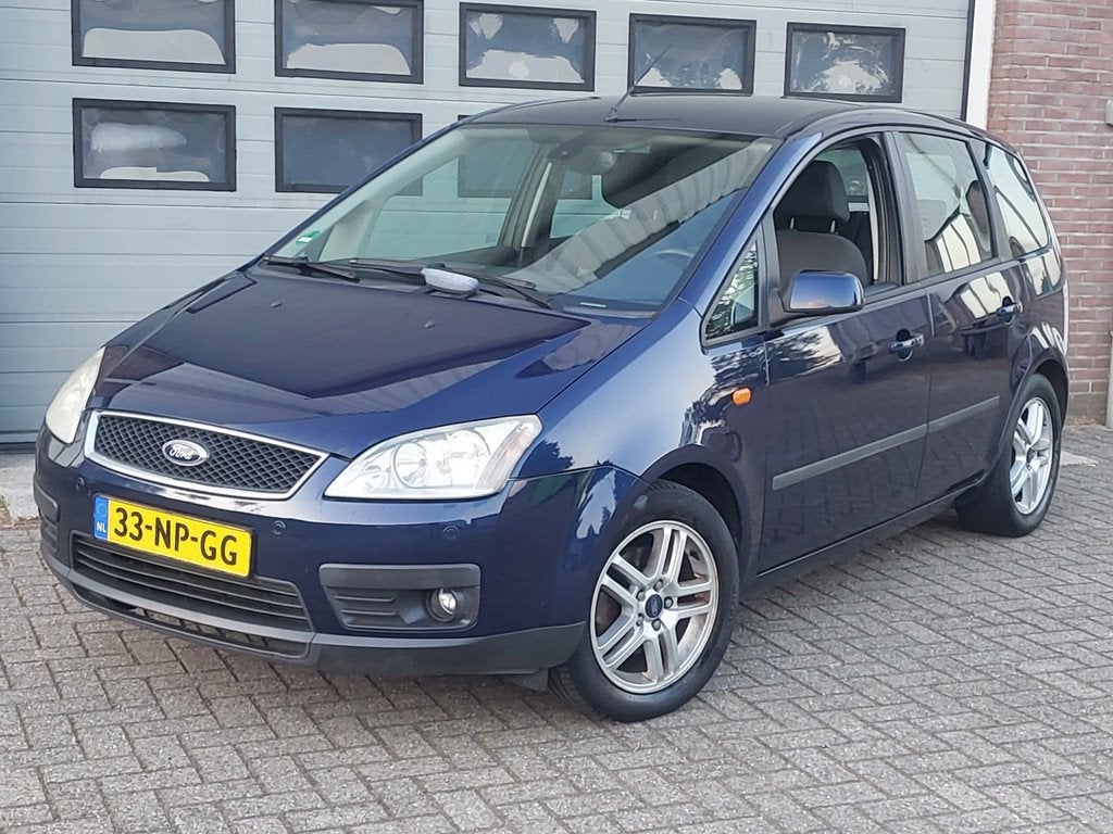 Ford Focus C-Max 1.8-16V First Edition 2004 Airco NW APK, Auto's, Voorwielaandrijving, 1287 kg, 4 cilinders, Blauw