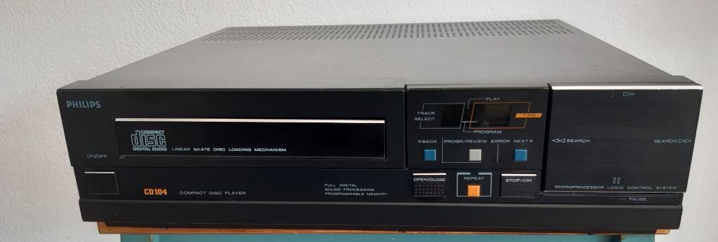 Philips 104 cd player, Ophalen of Verzenden, Gebruikt, Philips