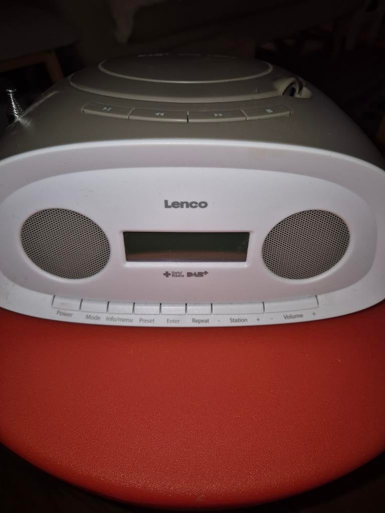 Lenco DAB+ Radio met CD-speler, Ophalen of Verzenden, Met cd-speler