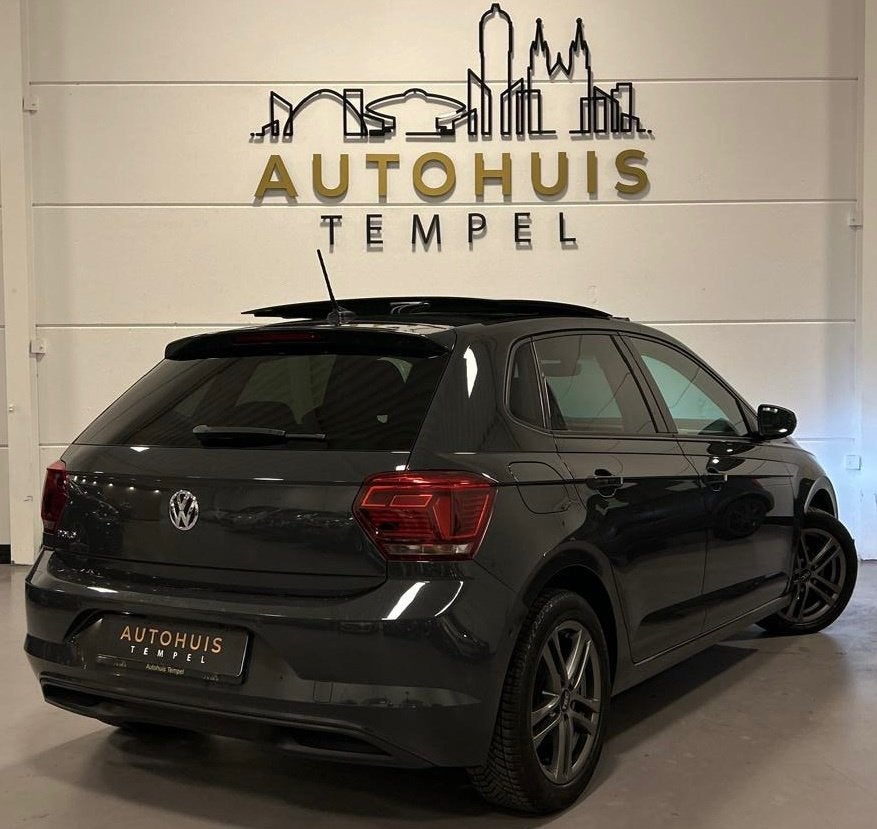 Volkswagen Polo 1.0 TSI Comfortline Nap Airco Cruise Pano Le, Auto's, Voorwielaandrijving, Stof, Euro 6, 23 km/l