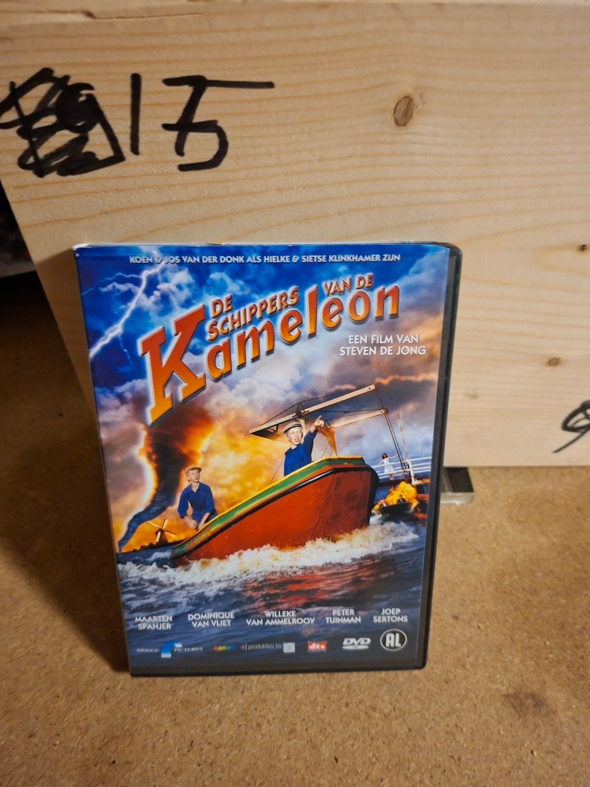 De Schippers van de Kameleon DVD - Nederlandse Familiefilm, Gebruikt, Alle leeftijden, Nederlands, Inclusief doosje