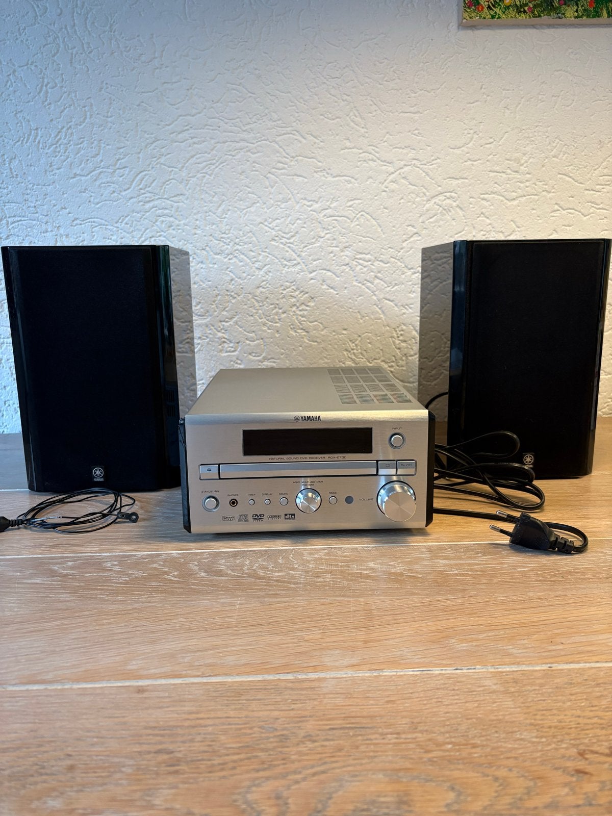 Yamaha RDX-E700 PianoCraft Microset met DVD-speler, Ophalen of Verzenden, Zo goed als nieuw, Cd-speler, Microset