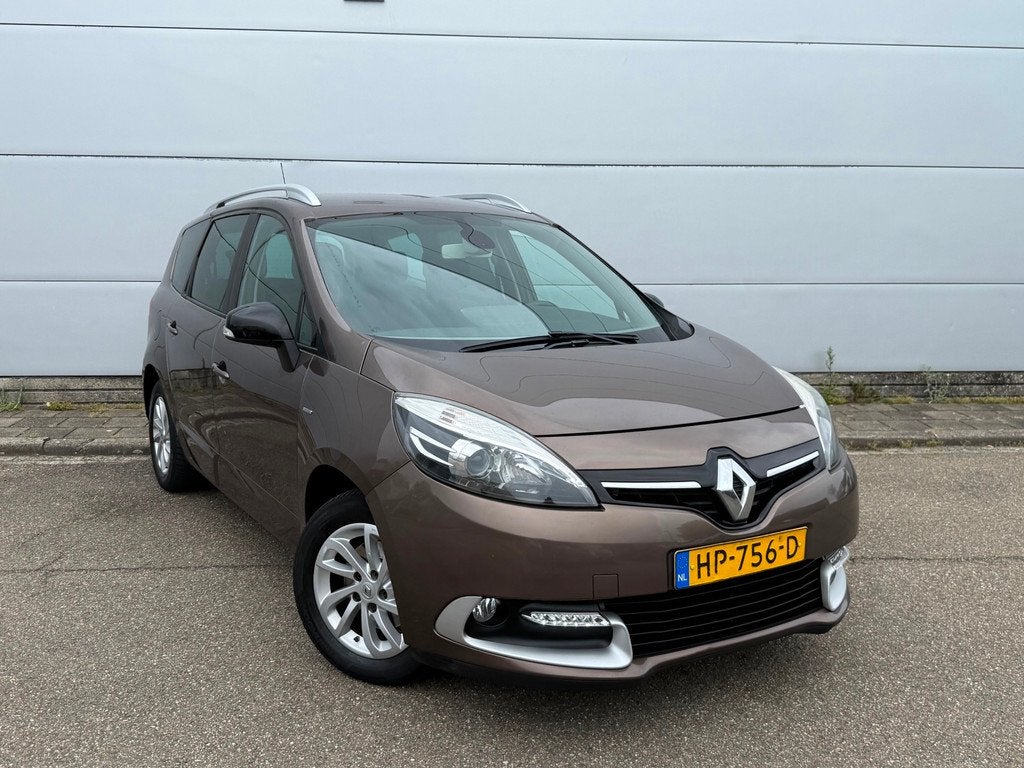 Renault Grand Scénic 1.5 dCi Limited 7p. (bj 2015) NAVI|CLI, Auto's, Renault, Voorwielaandrijving, Euro 5, Stof, Gebruikt