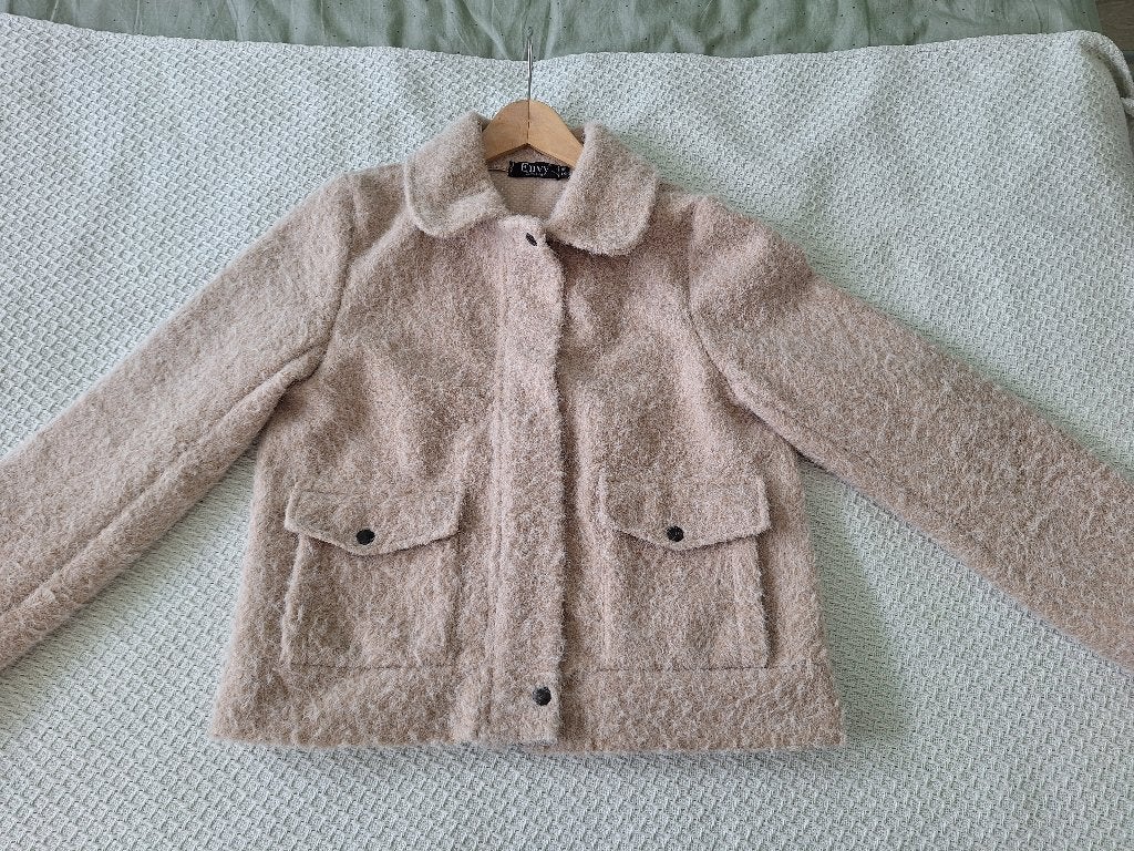 beige jasje merk envy mt.s/m (mt.38) izgs, Maat 38/40 (M), Beige, Ophalen of Verzenden, Jasje