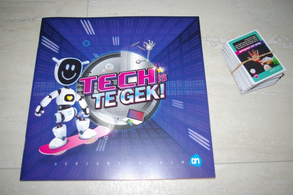 Tech is te gek Album en plaatjes van AH, Verzamelen, Albert Heijn, Ophalen of Verzenden