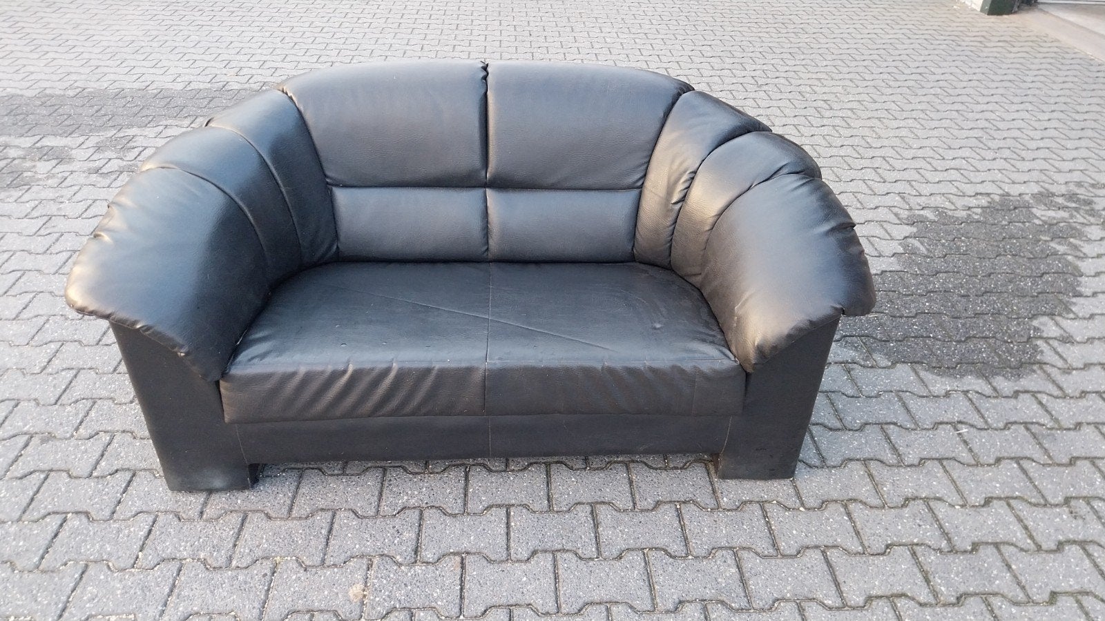 nette tweezitsbank, Ophalen, Gebruikt, 150 tot 200 cm, Tweepersoons