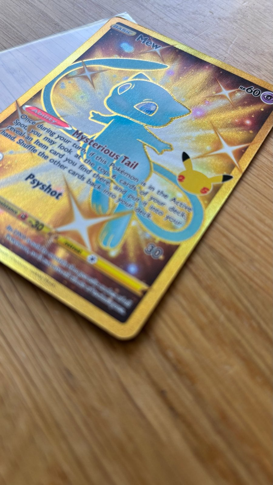 Zeldzame Pokémon kaarten - Mew, Pikachu en meer!, Ophalen of Verzenden, Zo goed als nieuw, Meerdere kaarten, Foil