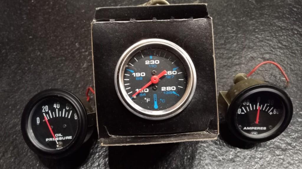 Oliedrukmeter, ampèremeter en dynamostroommeter Watertempera, Auto diversen, Overige Auto diversen, Ophalen of Verzenden