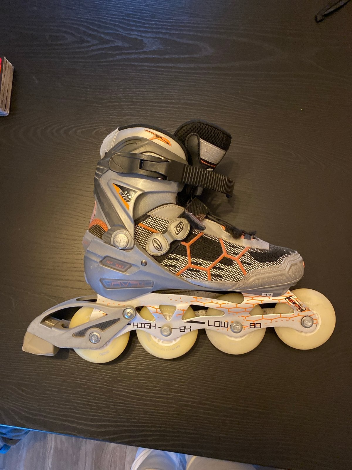 Skeelers Crazy Creek maat 41, Sport en Fitness, Gebruikt, Dames, Inline skates 4 wielen, Ophalen