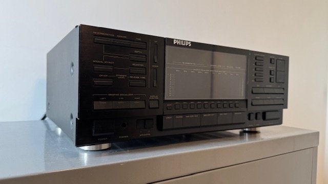 Philips DPM-7 prototype digitale versterker, Ophalen of Verzenden, Gebruikt, Stereo, Overige merken