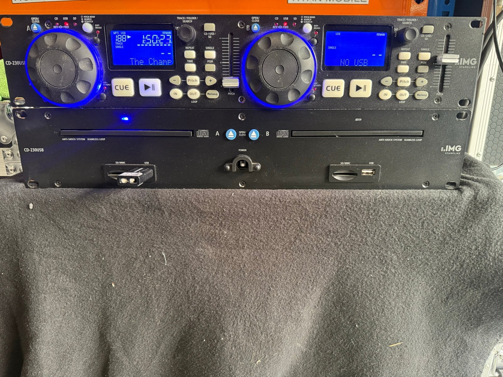 IMG Stageline CD-230USB DJ-set, Ophalen of Verzenden, Zo goed als nieuw, Dj-set, Overige merken