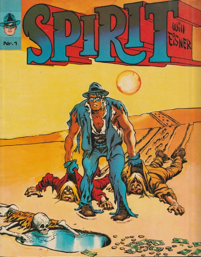 Will Eisner Spirit Semic 1980, Gelezen, Eén stripboek, Will Eisner, Ophalen of Verzenden