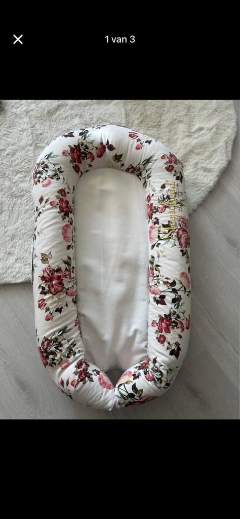 Sleepyhead Deluxe babynestje met bloemenprint, Ophalen of Verzenden, Zo goed als nieuw, Overige typen