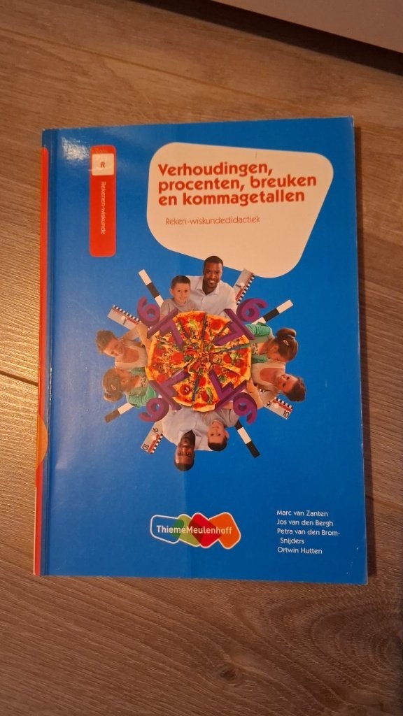 Verhoudingen, procenten, breuken en kommagetallen, ThiemeMeulenhoff, Zo goed als nieuw, Beta, HBO