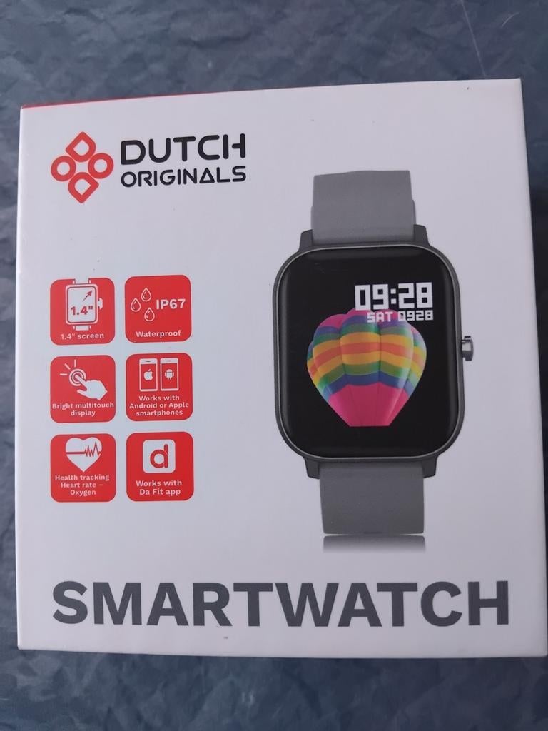 Dutch Originals Smartwatch - Nieuw in doos, Conditie, Dutch Originals, Nieuw, Ophalen of Verzenden