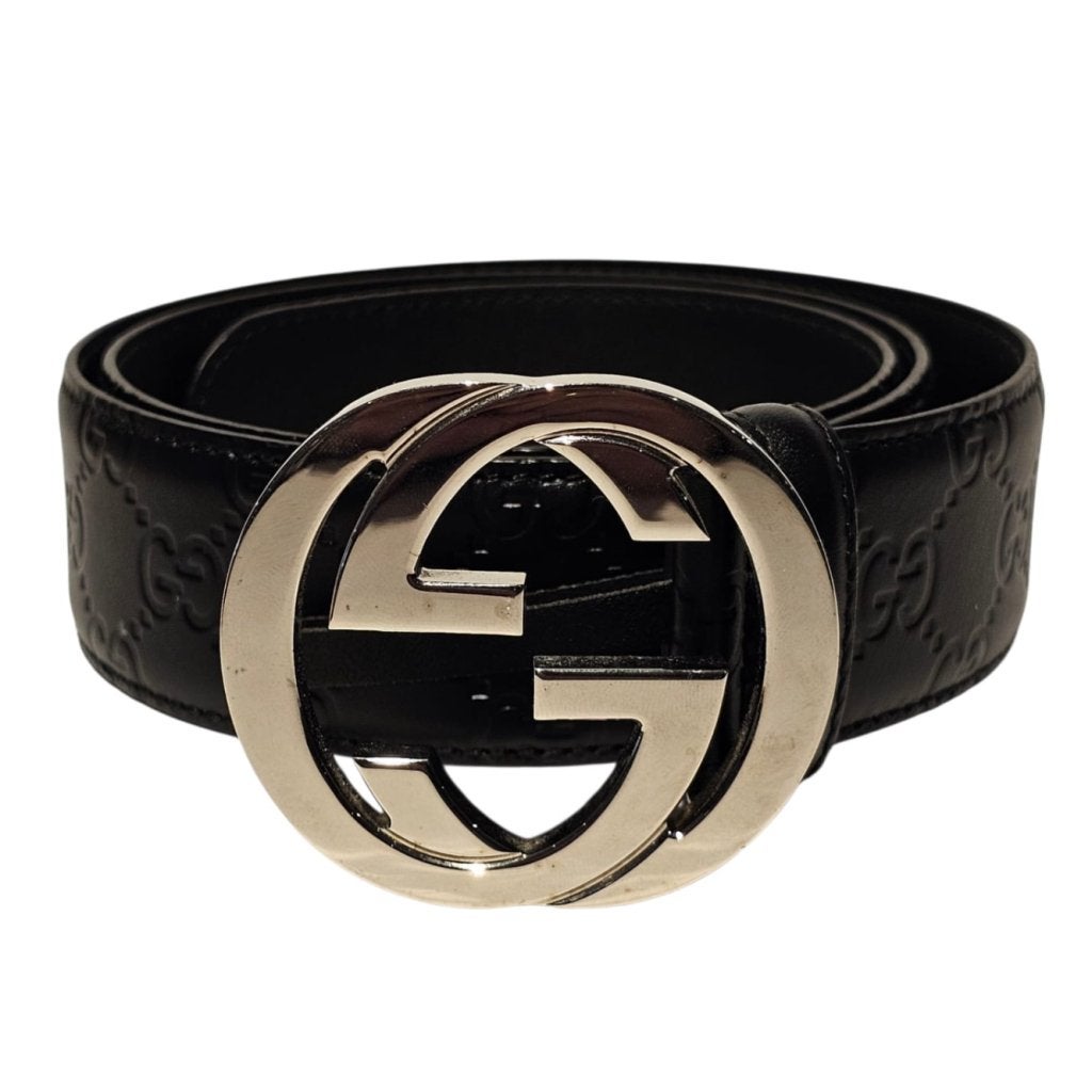 Gucci 480199 Belt/Riem Interlocking G Buckle, Gucci, Gebruikt, Support@gucci.com, 30 Avenue Montaigne
75008 Paris