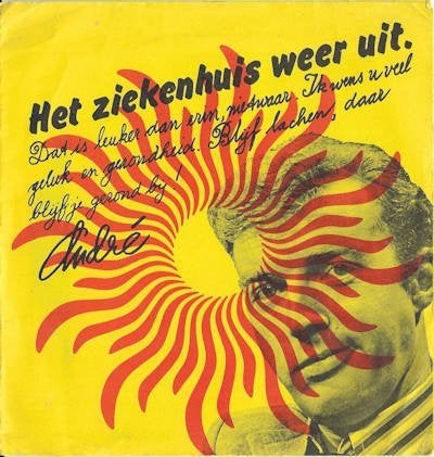 ANDRÉ van DUIN 1980 FLEXI SINGLE, VRIJ UNIEK !! D1422, Cd's en Dvd's, Vinyl Singles, Ophalen of Verzenden, Gebruikt, 7 inch, Nederlandstalig