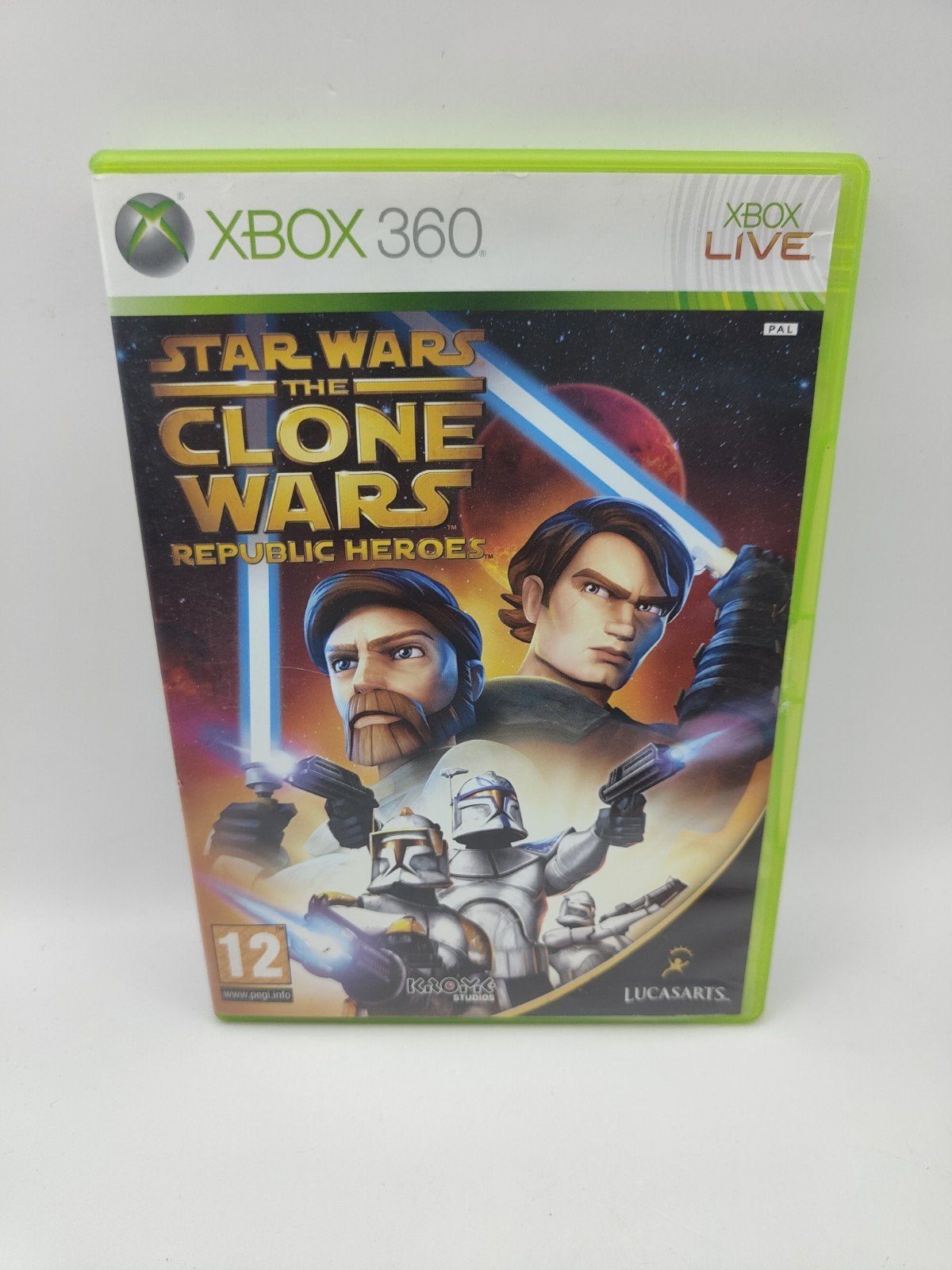 Star Wars The Clone Wars Republic Heroes Xbox 360, Avontuur en Actie, LucasArts, 1 speler, Eén computer