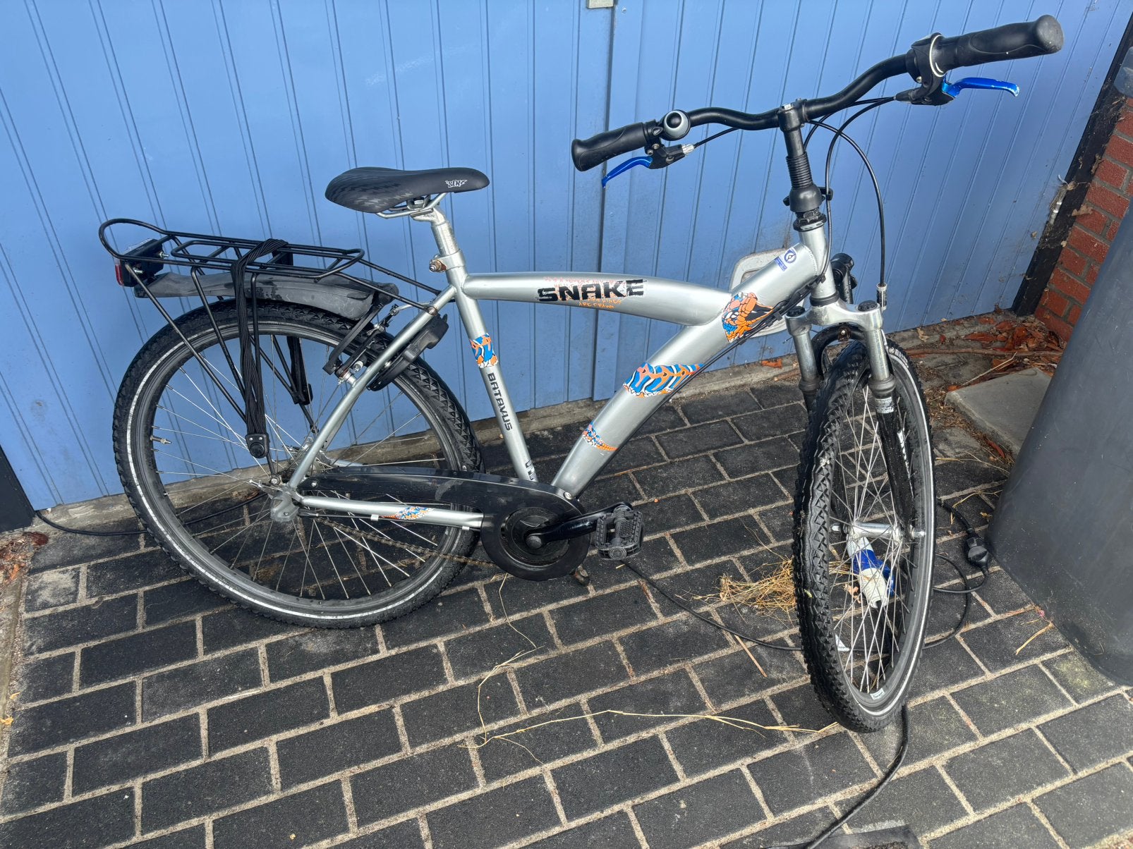 Batavus snake 26”, Gebruikt, Velgrem, Versnellingen, Ophalen