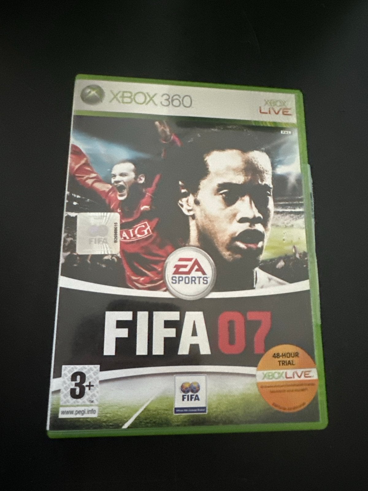 FIFA 07 - Xbox 360 - Voetbalgame, Ophalen, Gebruikt, 2 spelers, Eén computer
