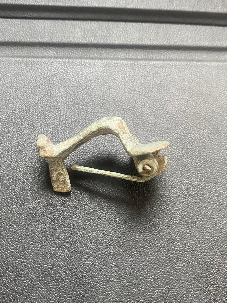 ROMEINSE FIBULA MET NAALD!, Ophalen of Verzenden