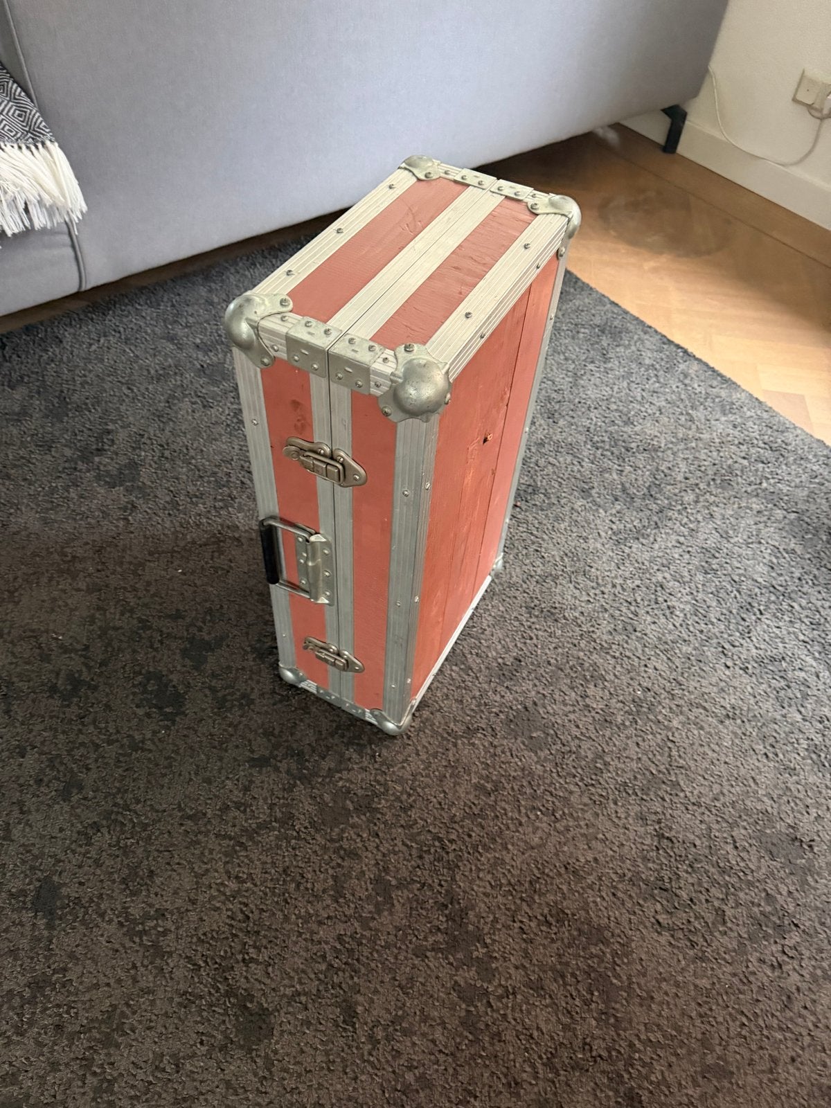 Stevige Flightcase - Ideaal voor apparatuur of instrumenten, Ophalen of Verzenden, Gebruikt, Overige instrumenten, Flightcase