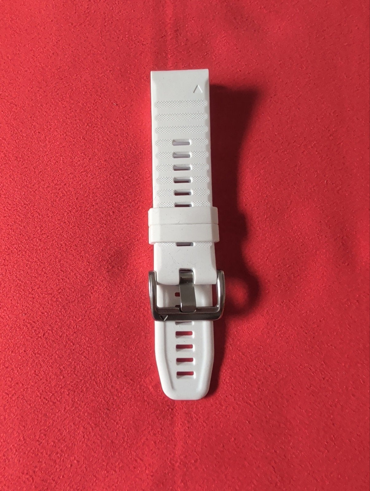 Nieuwe witte siliconen horlogebandje quickfit 22mm, Ophalen of Verzenden, Nieuw, Wit, Android