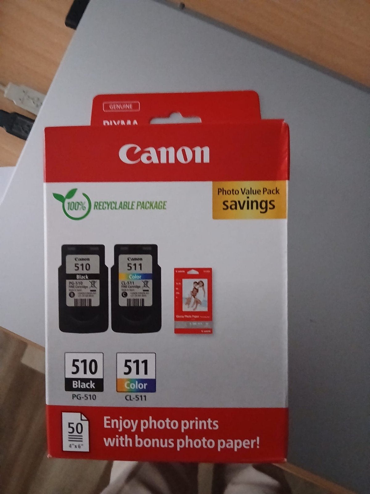 Canon zwart en kleur inkt, Ophalen, Nieuw, Cartridge, Canon