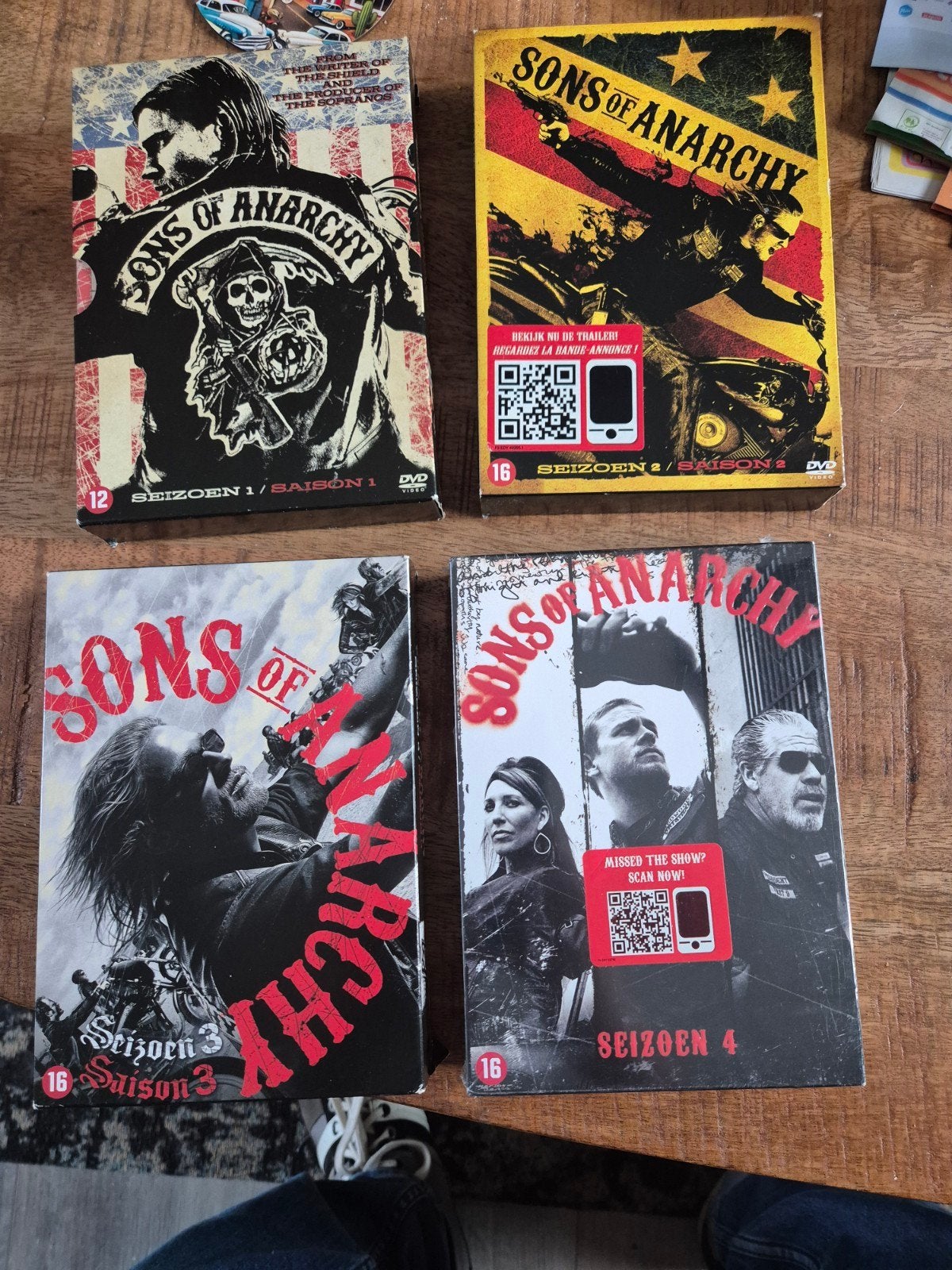 Sons of anarchy dvd box, Vanaf 12 jaar, Ophalen of Verzenden, Zo goed als nieuw