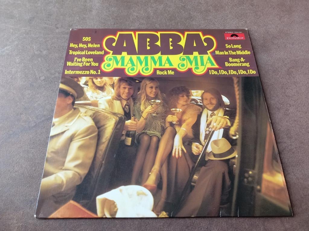 ABBA - Mamma Mia LP, Ophalen of Verzenden, Gebruikt, 12 inch