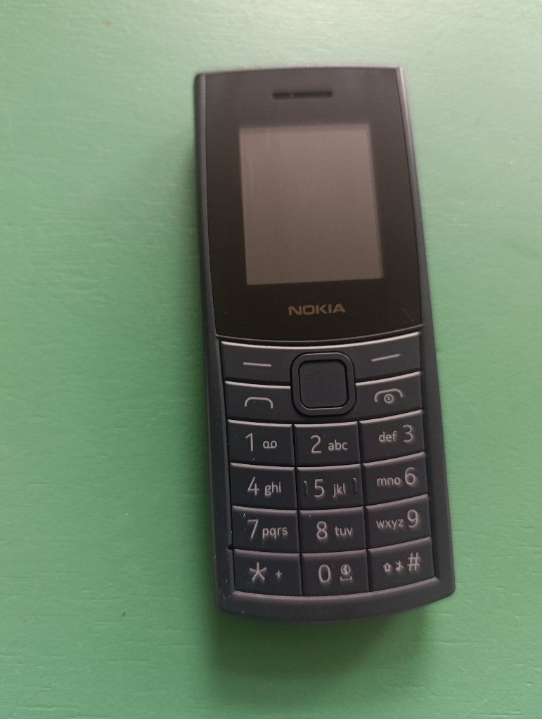 Nokia 110 4g Midnight Blue, Blauw, Ophalen of Verzenden, Zo goed als nieuw, Klassiek of Candybar