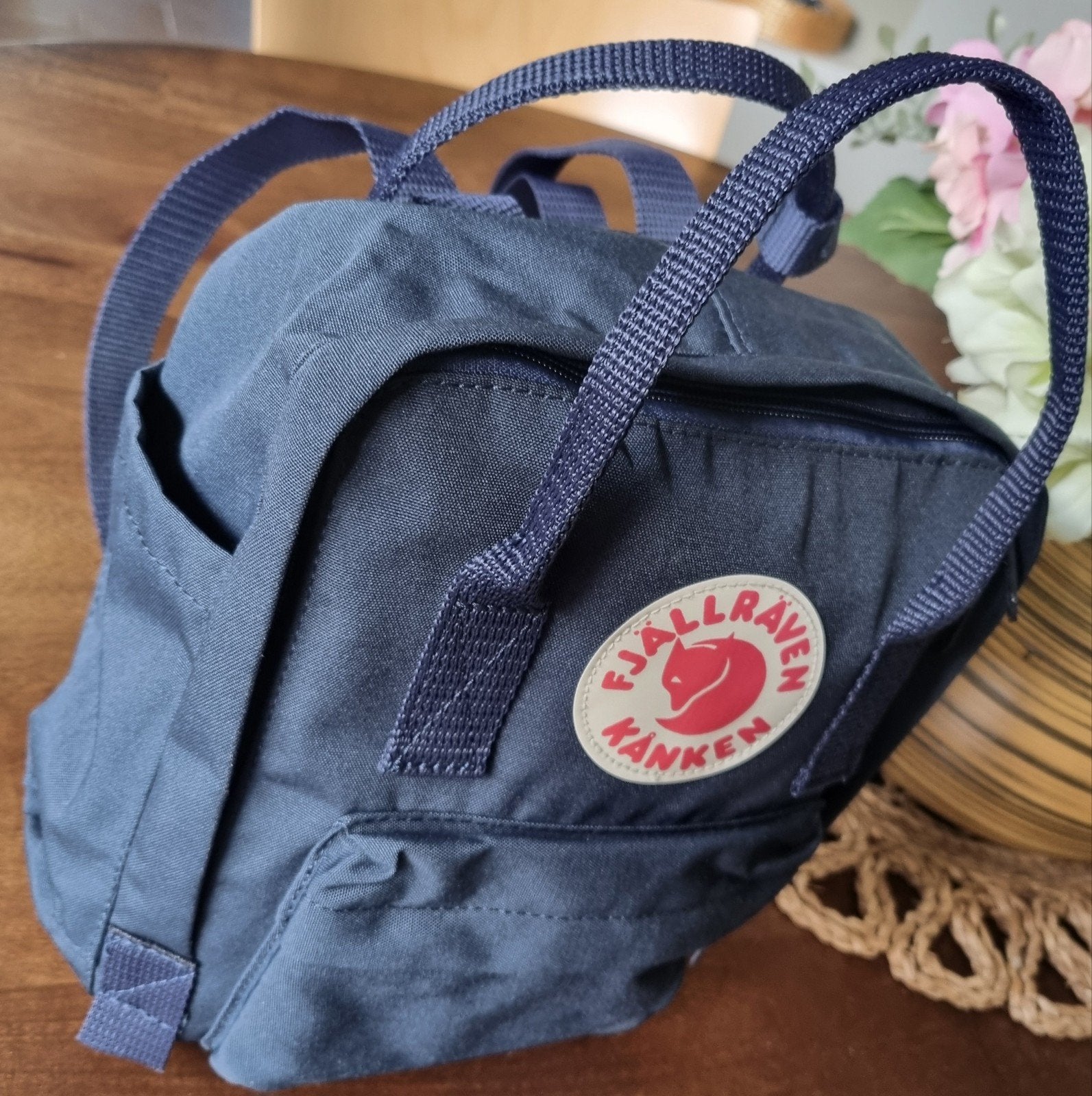 Fjallraven Kanken Mini Rugzak - Donkerblauw, Overige merken, Minder dan 30 cm, Ophalen of Verzenden, Minder dan 25 cm