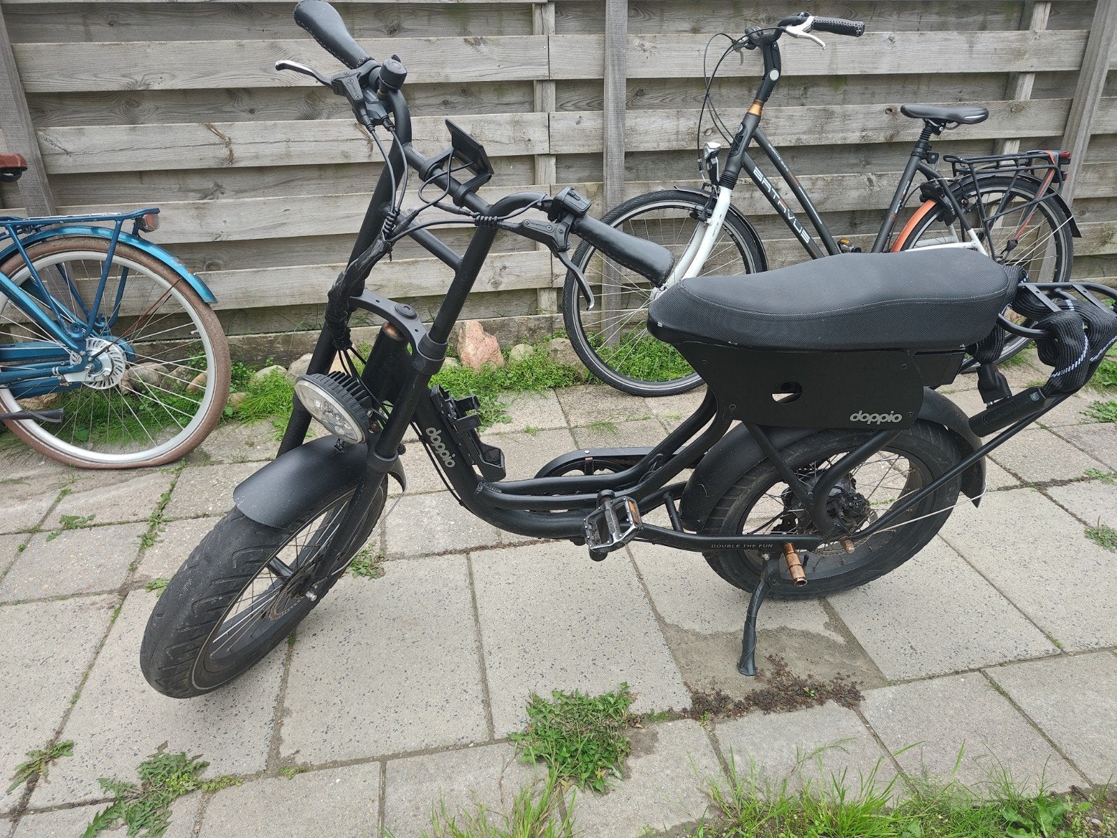 Doppio elektrische fiets/fatbike - Goed en compleet, Gebruikt, 50 km per accu of meer, 55 tot 59 cm, Ophalen