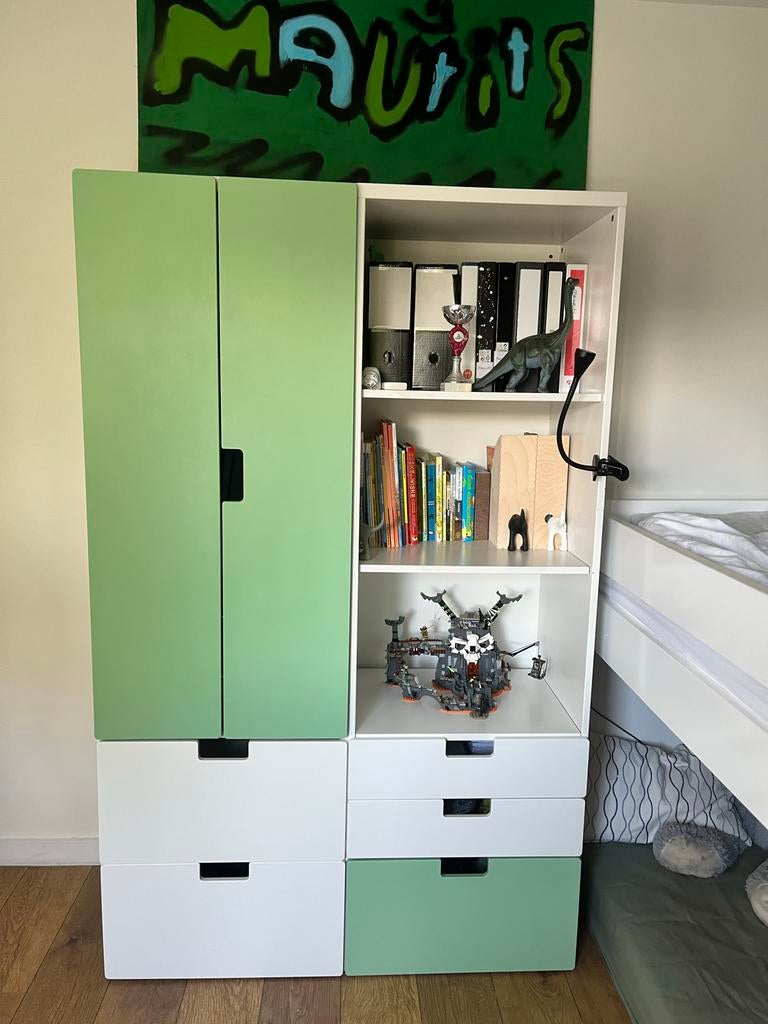 IKEA Kast voor kleren en opbergen, 1 lade licht beschadigd, Kunststof, Gebruikt, Met lade(s), 150 tot 200 cm
