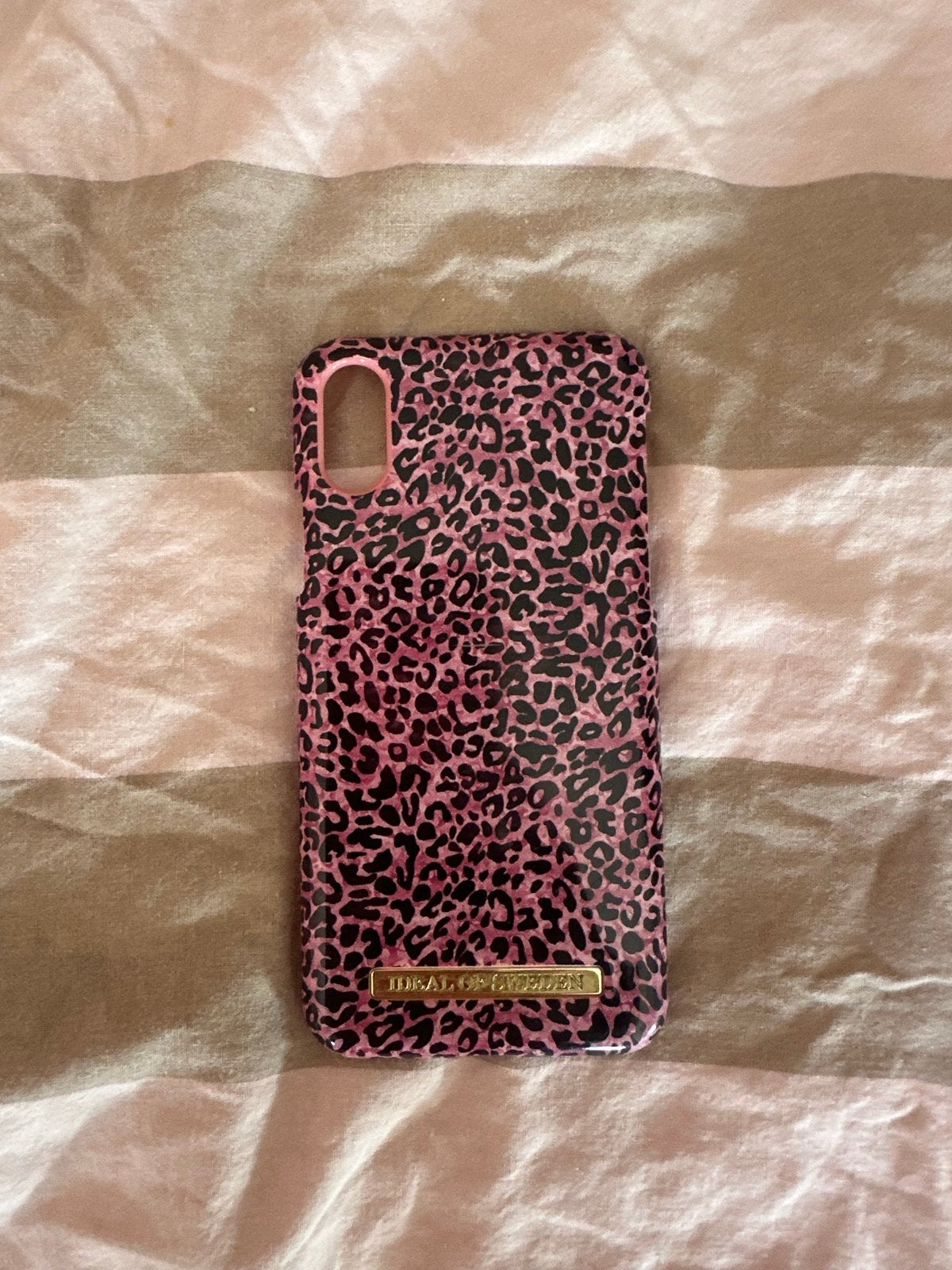 Ideal of Sweden hoesje voor iPhone X - Roze Luipaardprint, Telecommunicatie, Mobiele telefoons | Hoesjes en Frontjes | Apple iPhone