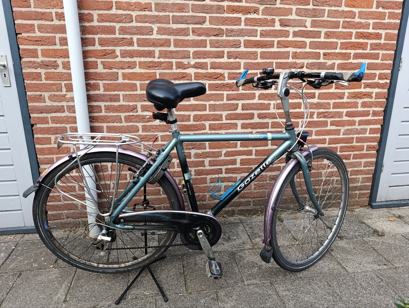 Gazelle Medeo Track & Trail Hybride Fiets, Ophalen, 28 inch, Velgrem, Meer dan 20 versnellingen