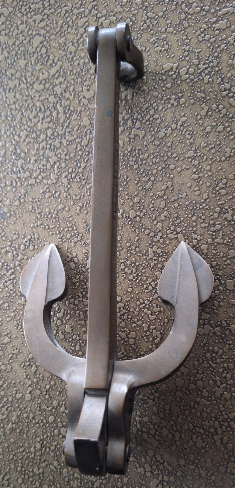Vintage Hanno Deurklopper Anker - Messing, Antiek en Kunst, Ophalen of Verzenden