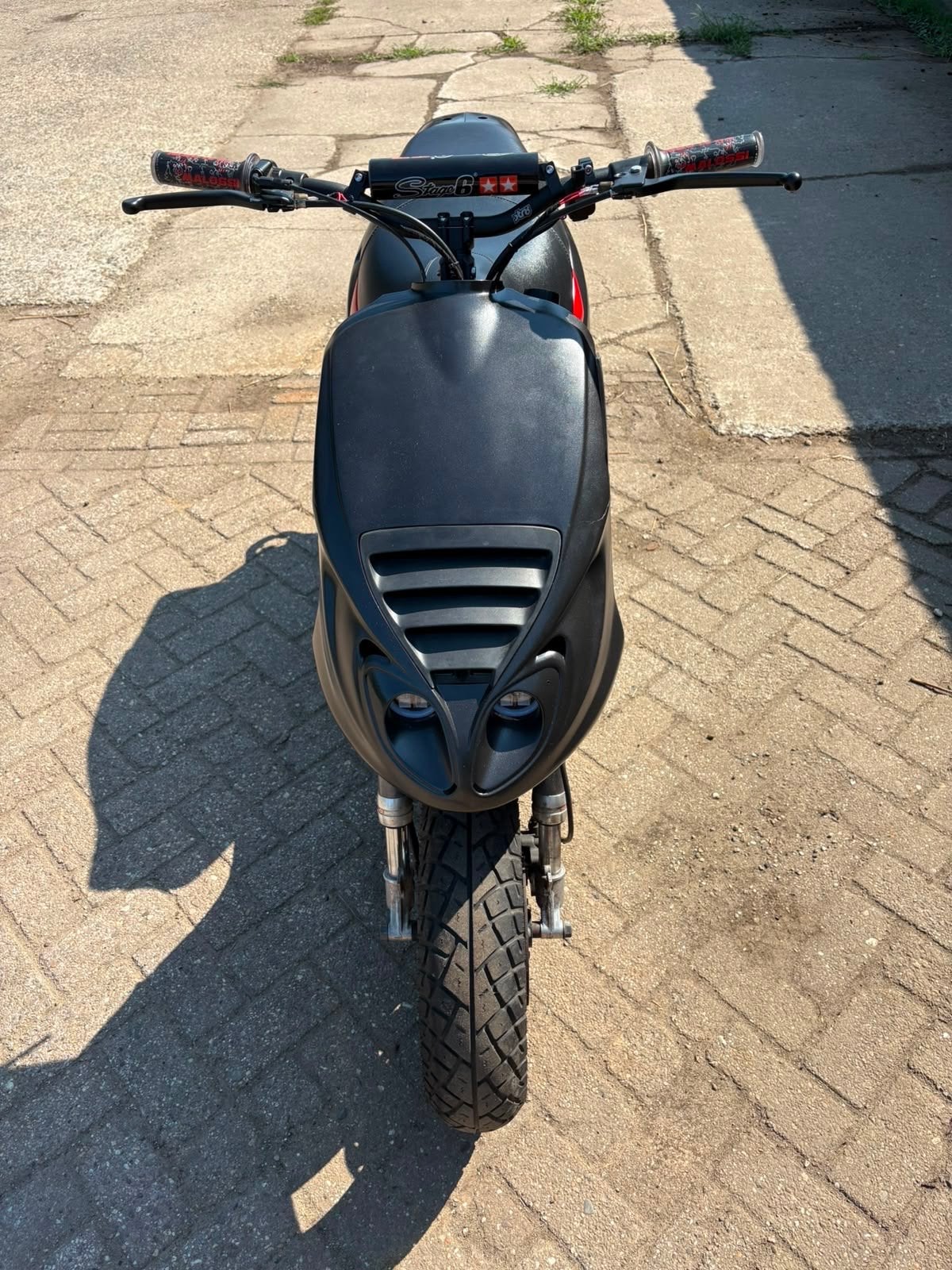 Piaggio NRG MC2 - Sportieve Scooter met Yasuni R uitlaat, Tweetakt, Gebruikt, Verzenden, Maximaal 45 km/u