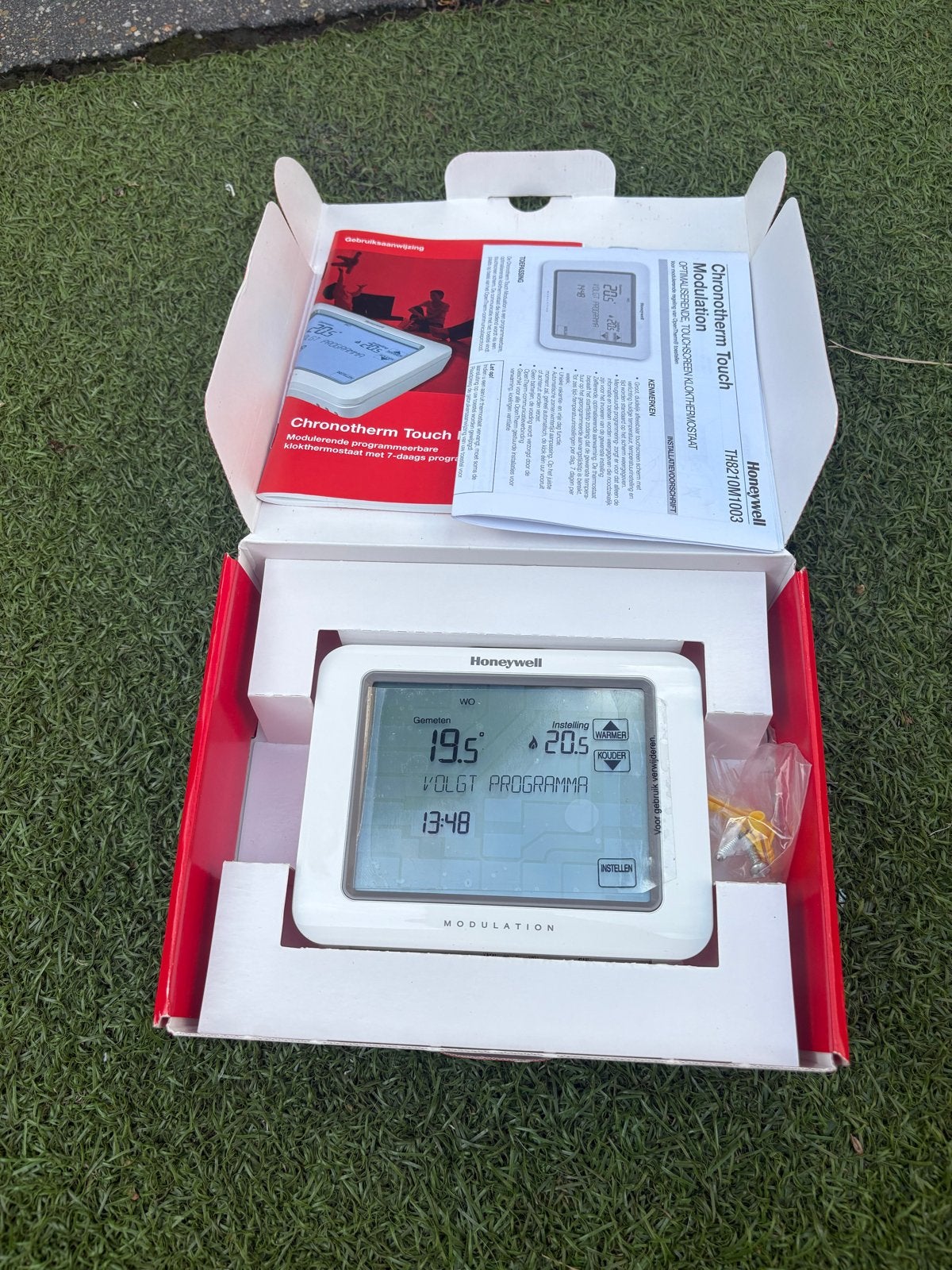 Honeywell Chronotherm Touch Modulation Thermostaat, Doe-het-zelf en Verbouw, Thermostaten, Ophalen of Verzenden, Slimme thermostaat