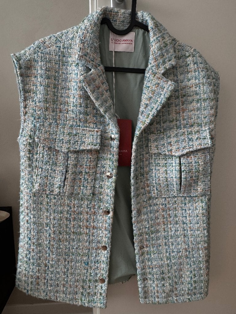 Studio Amaya gilet, Kleding | Dames, Meerkleurig, Studio Amaya, Nieuw, Ophalen of Verzenden