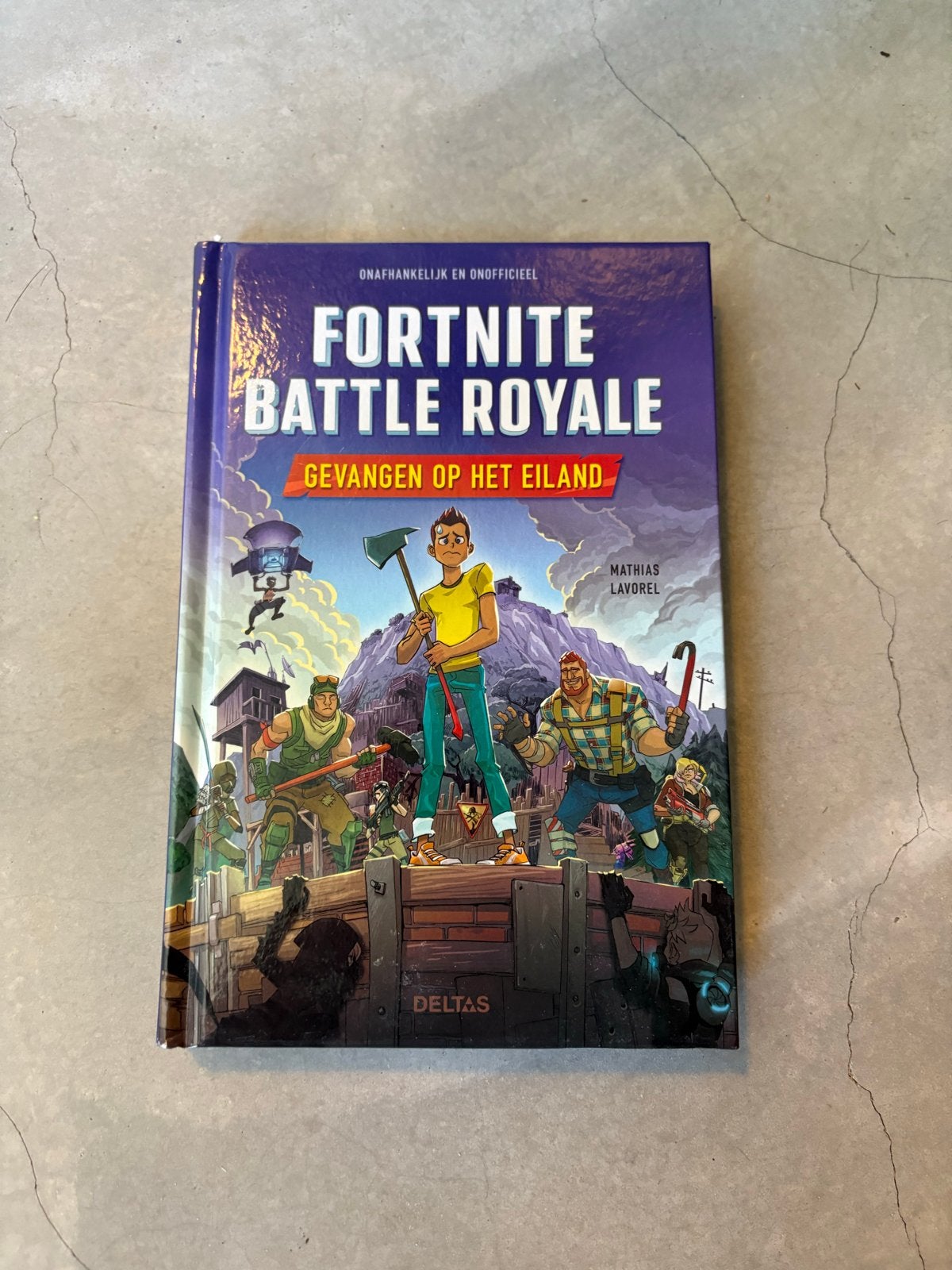 Fortnite Battle Royale: Gevangen op het Eiland - Boek, Boeken, Kinderboeken | Jeugd | 10 tot 12 jaar, Ophalen of Verzenden, Zo goed als nieuw