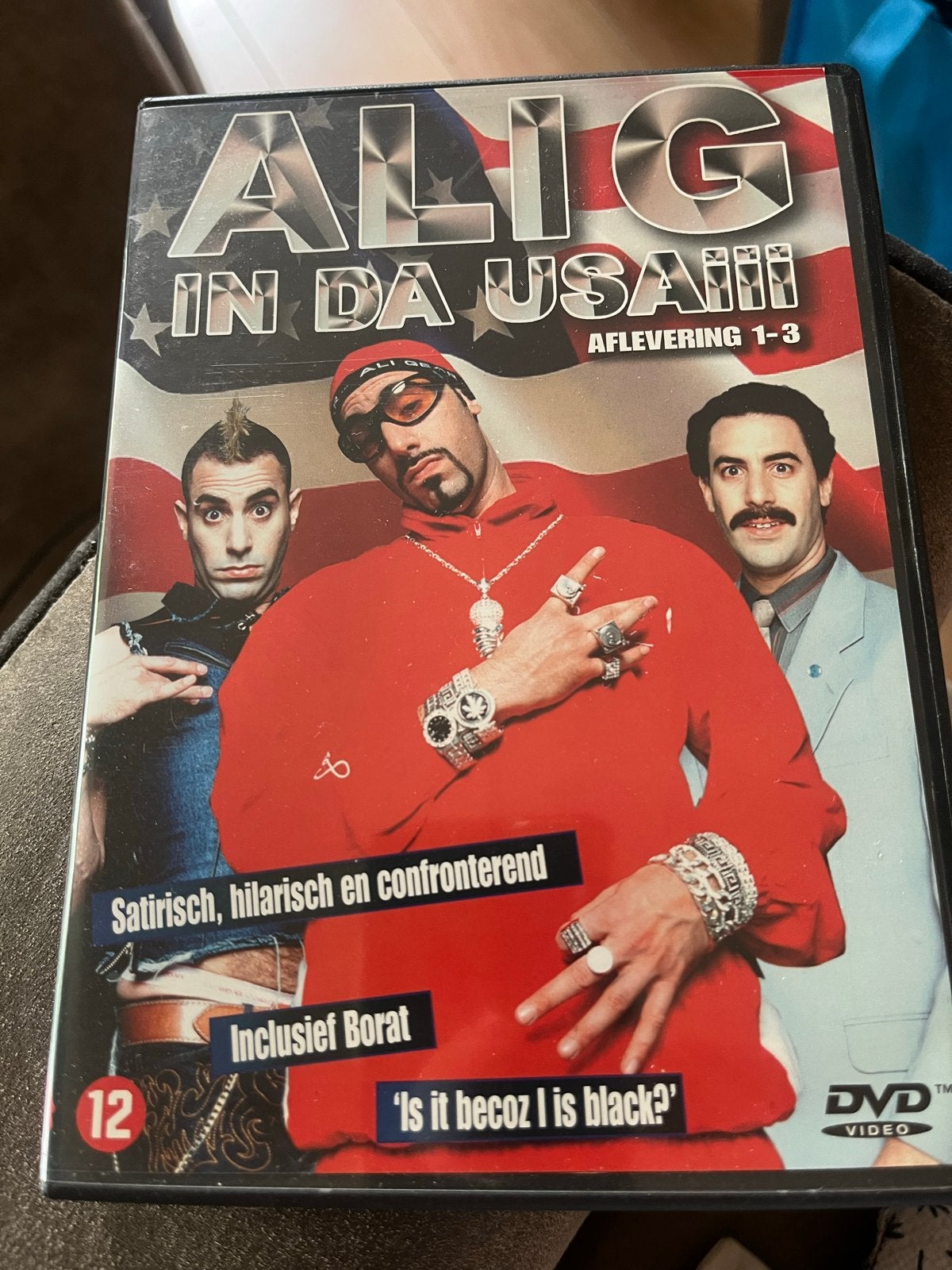 Ali G in Da USAiii - Aflevering 1-3 DVD, Nederlands, Ophalen of Verzenden, Vanaf 12 jaar, Inclusief doosje