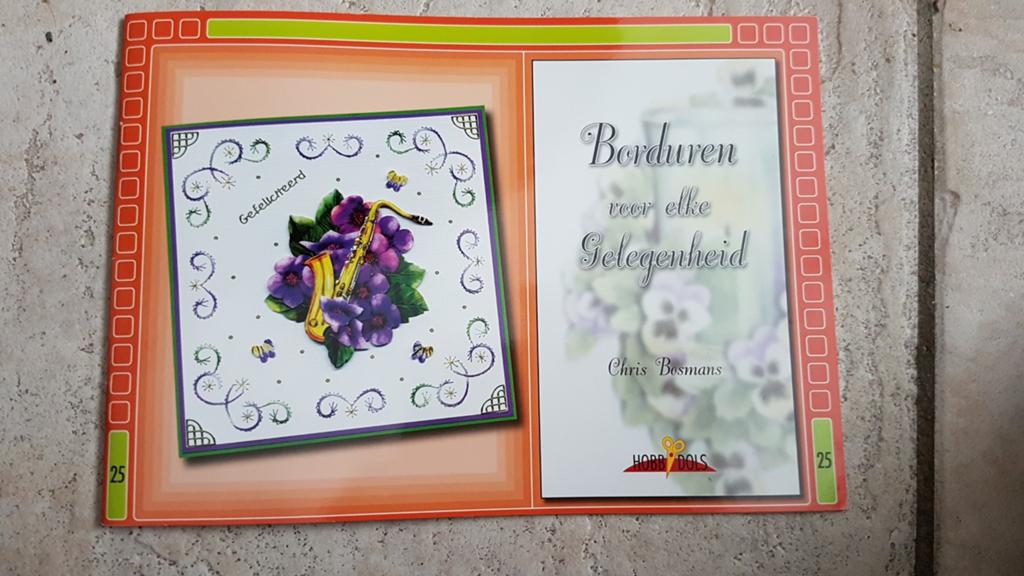 Borduren voor elke gelegenheid, Chr. Bosmans, Hobby en Vrije tijd, Kaarten | Zelfgemaakt, Ophalen of Verzenden, Overige thema's