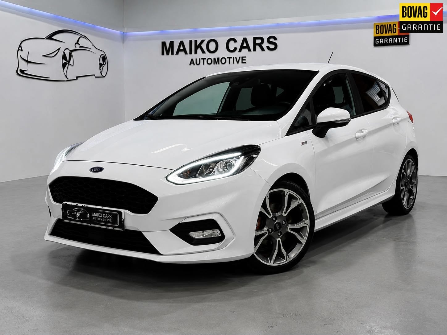 Ford Fiesta 1.0 EcoBoost ST-Line, Auto's, Voorwielaandrijving, Gebruikt, Wit, Origineel Nederlands