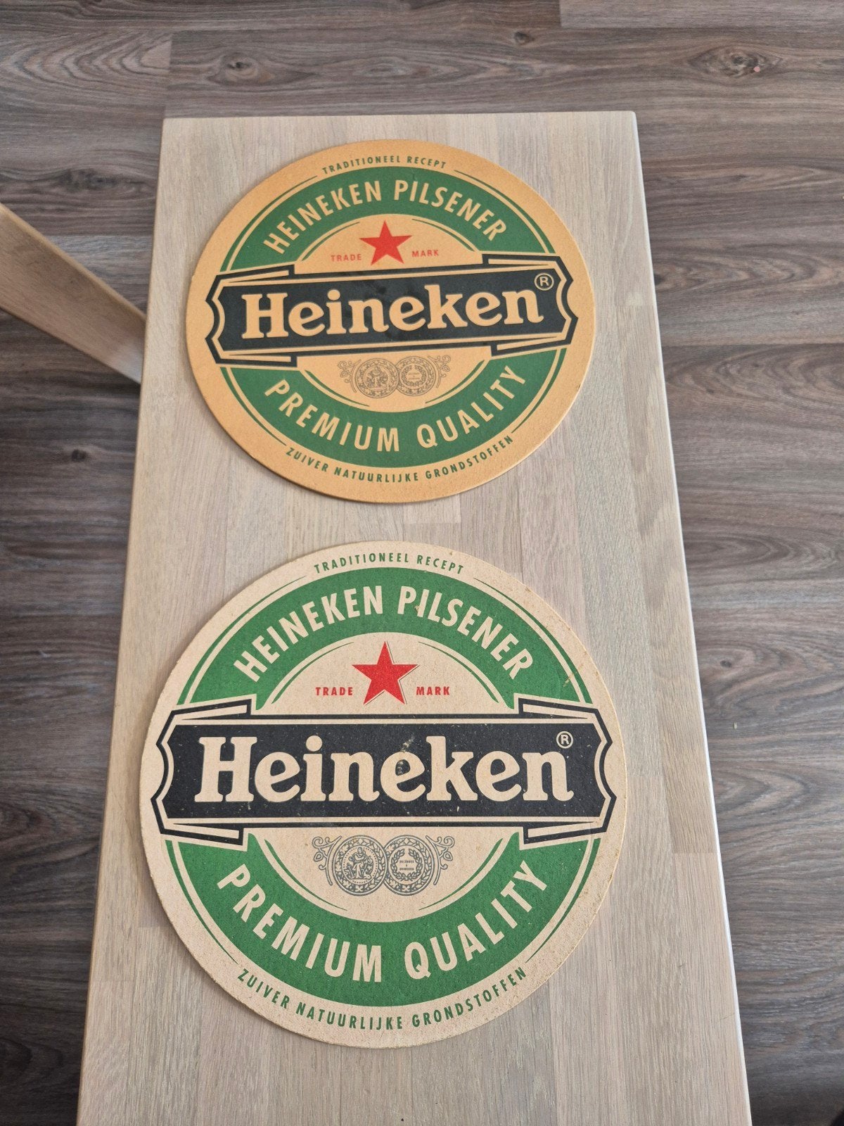 XXL Heineken Bierviltjes, Verzamelen, Ophalen, Zo goed als nieuw, Reclamebord, Plaat of Schild, Heineken