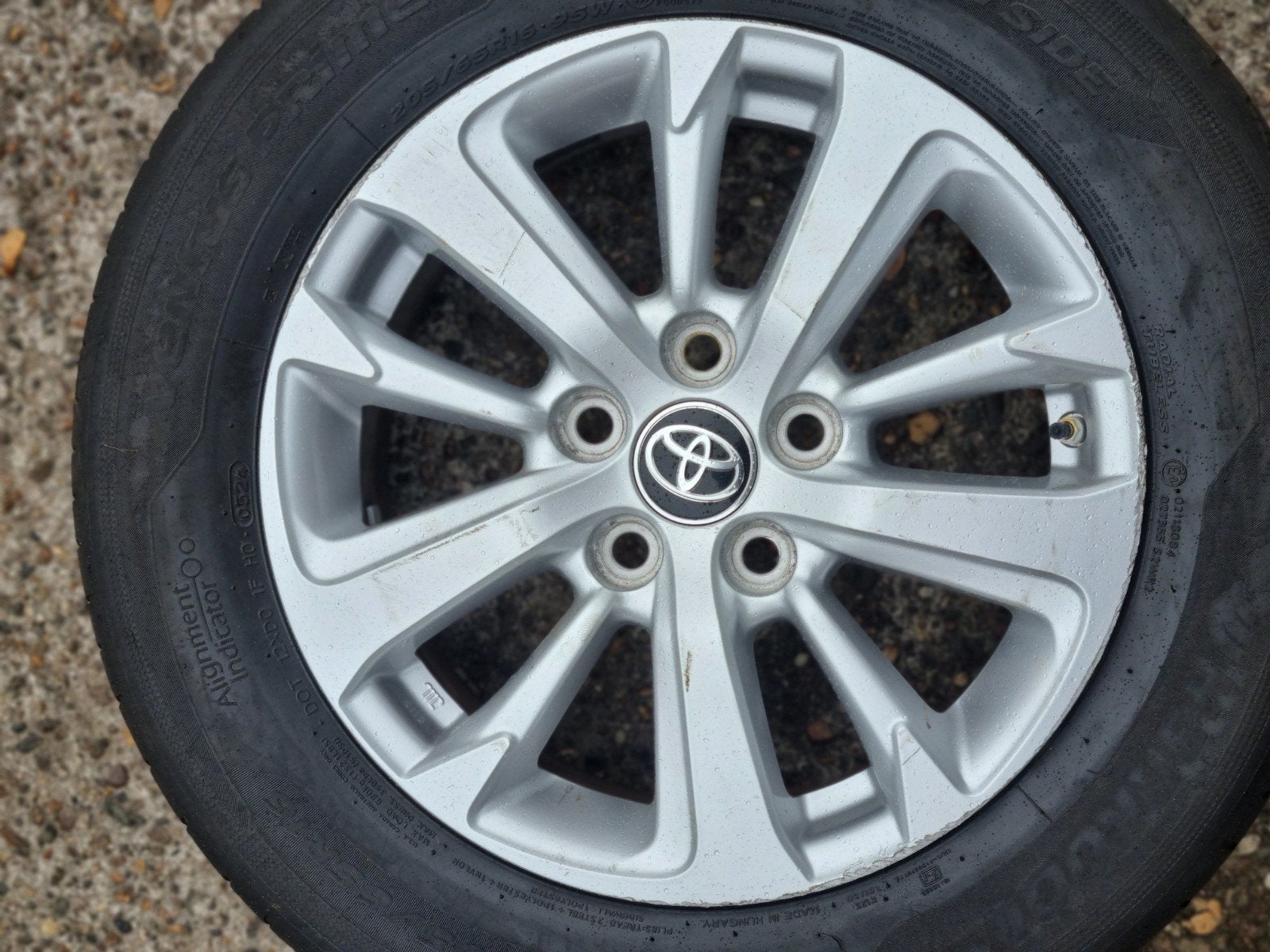 zeer nette toyota yaris cross velgen, Ophalen of Verzenden